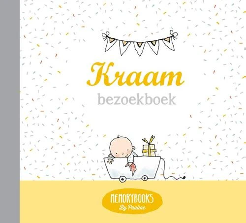 Kraam bezoekboek – Pauline Oud – boek cover