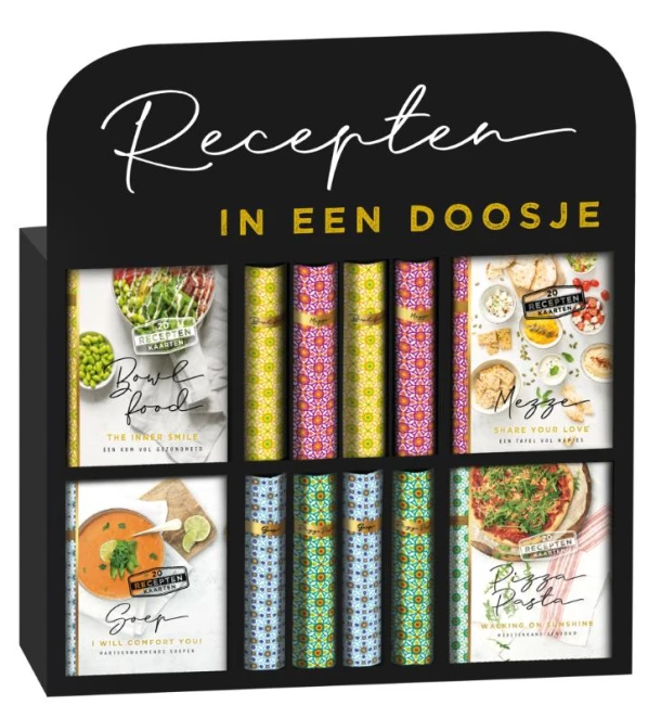 Mini bookbox recepten Mezze – Remke Vet – boek cover