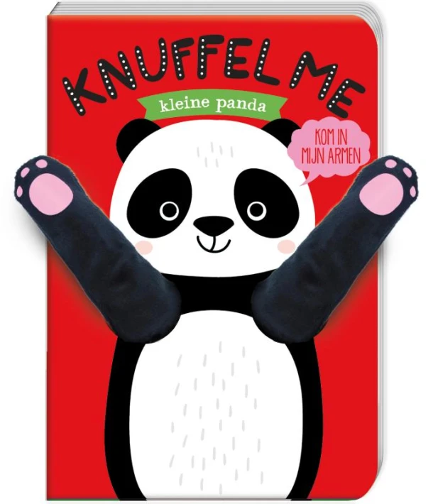 Knuffel me - Kleine panda – Helmi Verbakel – boek cover