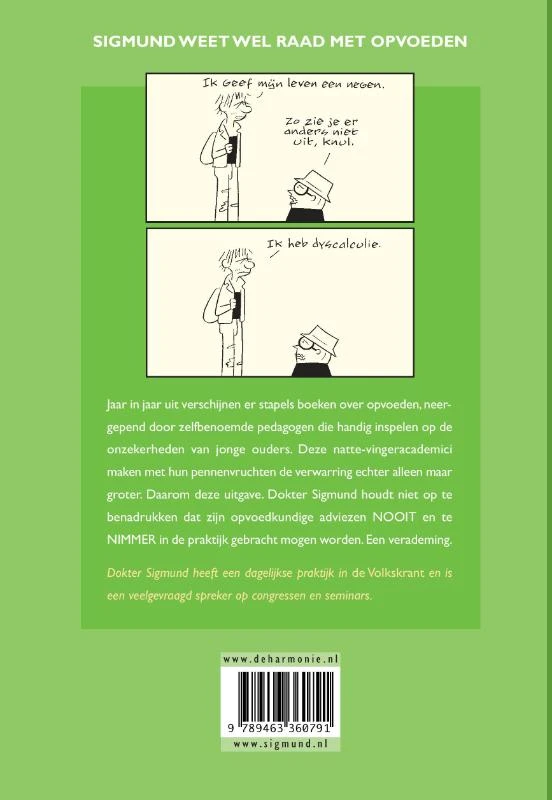 Sigmund weet wel raad met opvoeden – Peter de Wit – boek cover