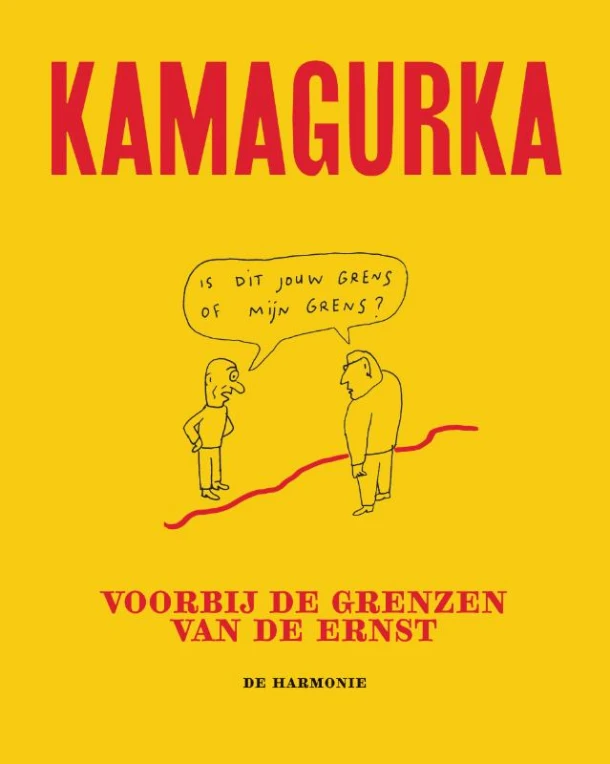 Voorbij de grenzen van de ernst – Kamagurka – boek cover