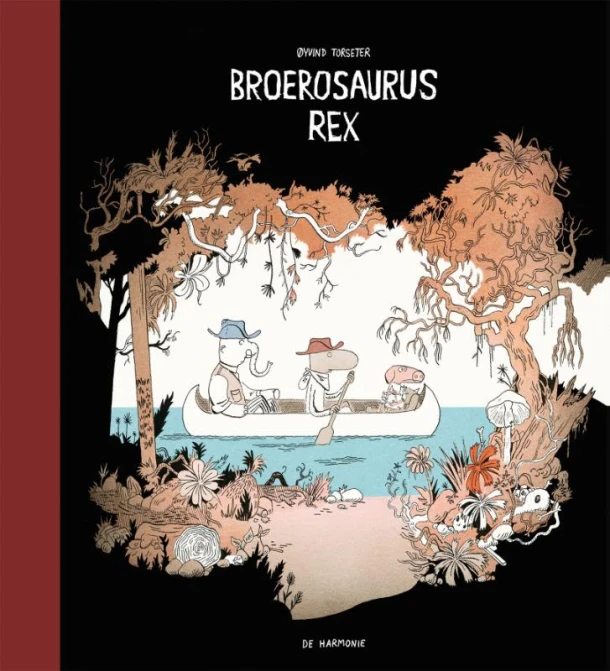 Broerosaurus rex – Øyvind Torseter – boek cover