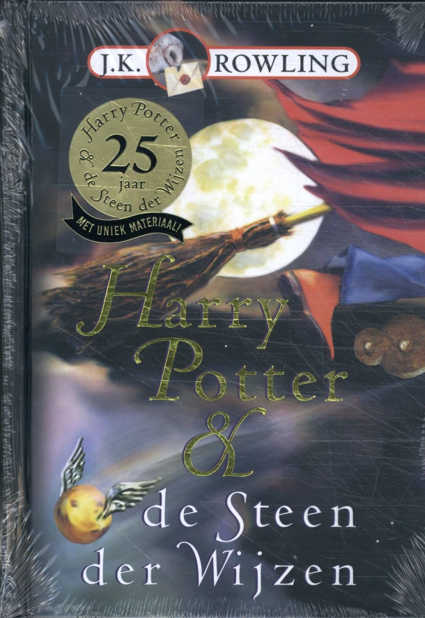 Harry Potter en de Steen der Wijzen – J.K. Rowling – boek cover