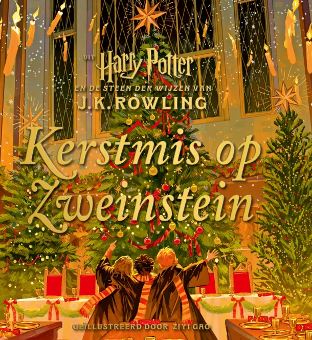 Kerstmis op Zweinstein – J.K. Rowling – boek cover