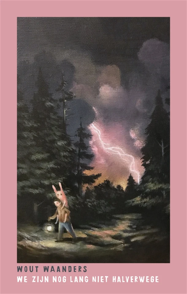 We zijn nog lang niet halverwege – Wout Waanders – boek cover