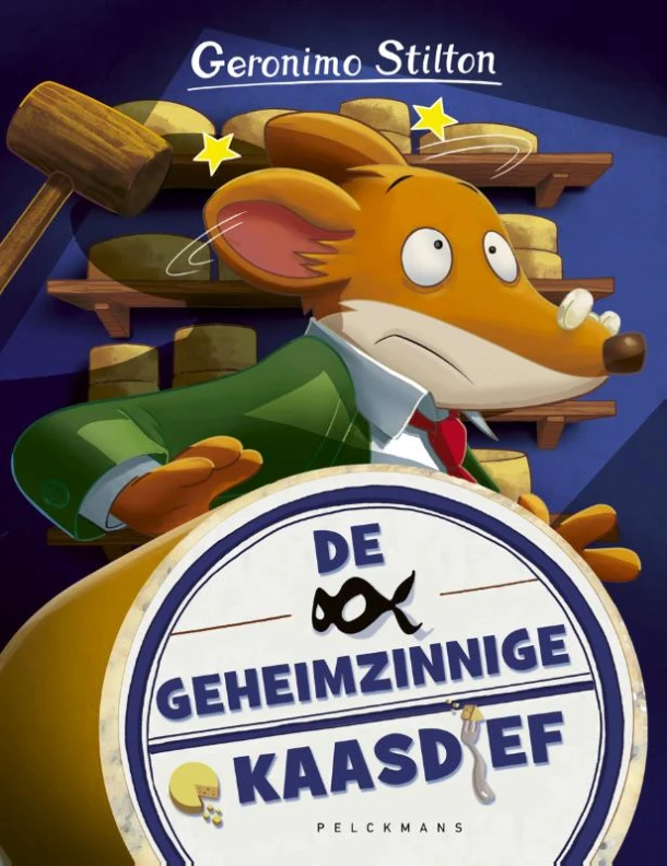 De geheimzinnige kaasdief – Geronimo Stilton – boek cover