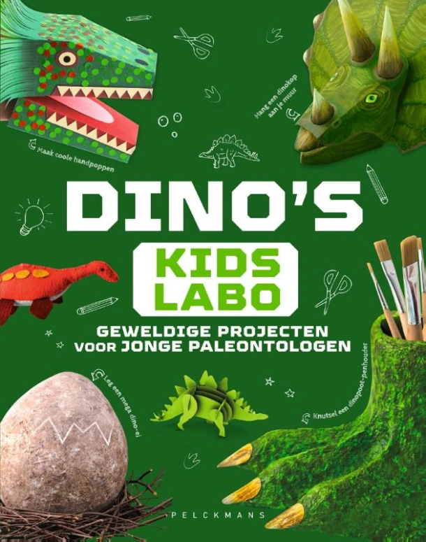 Kids Labo - Dino's – boek cover