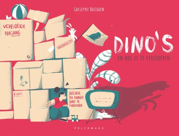 Dino's en hoe ze te verstoppen – Gheleyne Bastiaen – boek cover