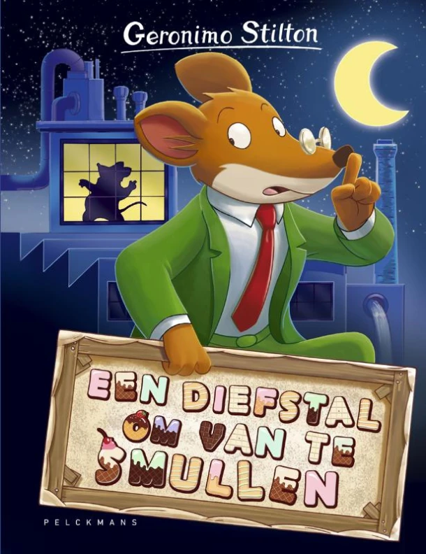 Een diefstal om van te smullen (36) – Geronimo Stilton – boek cover