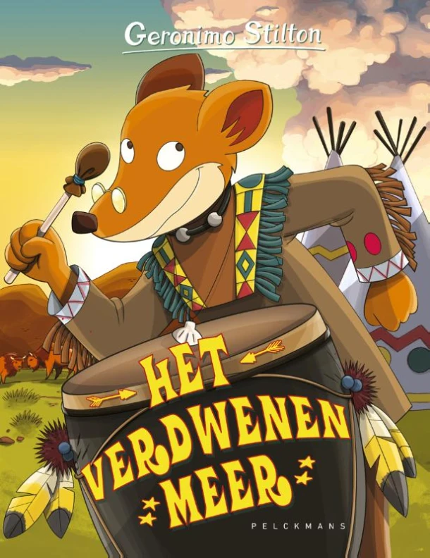 Het verdwenen meer (38) – Geronimo Stilton – boek cover