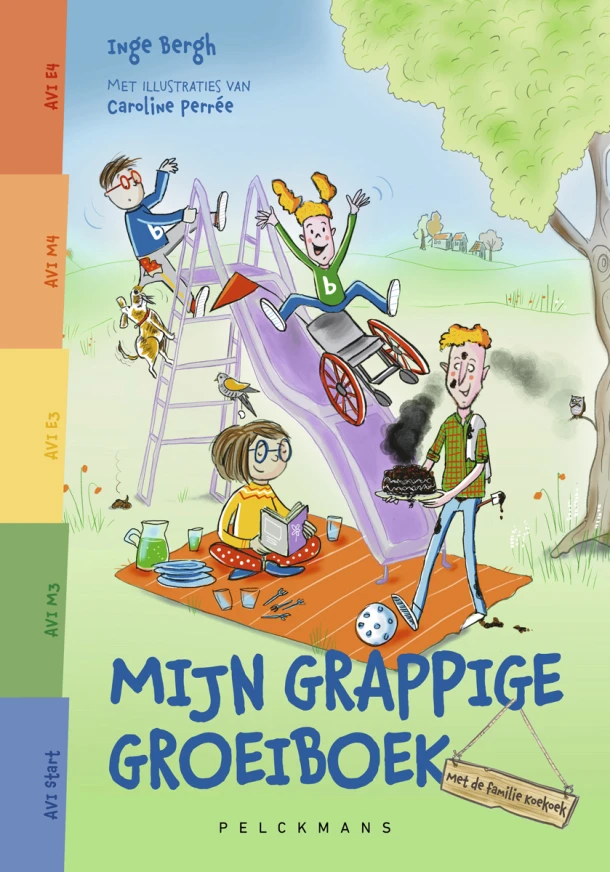 Mijn grappige groeiboek – Bergh Inge – boek cover