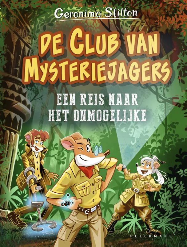 De Club van Mysteriejagers – Geronimo Stilton – boek cover