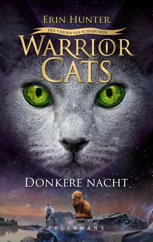 4 Donkere nacht – Erin Hunter – boek cover