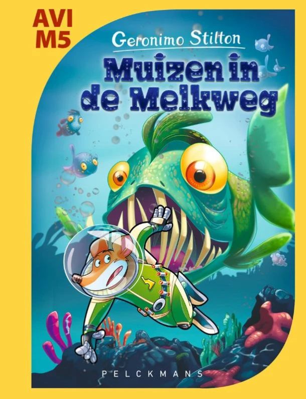 Muizen in de Melkweg – Geronimo Stilton – boek cover
