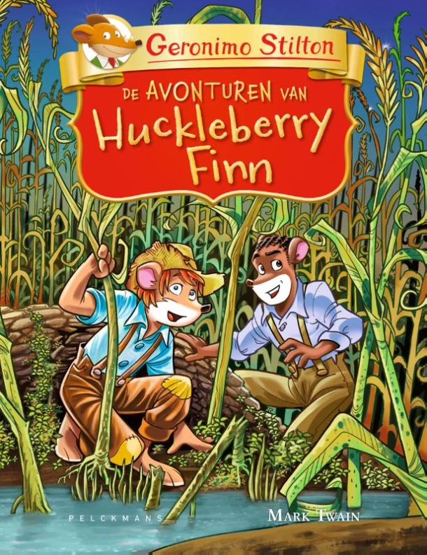 Geronimo Stilton - Huckleberry Finn – Geronimo Stilton – boek cover