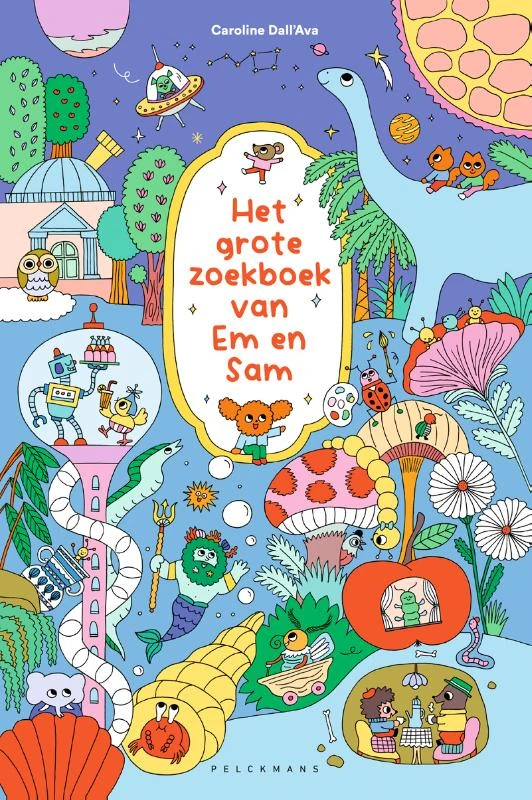 Het grote zoekboek van Em en Sam – Caroline Dall‘Ava – boek cover