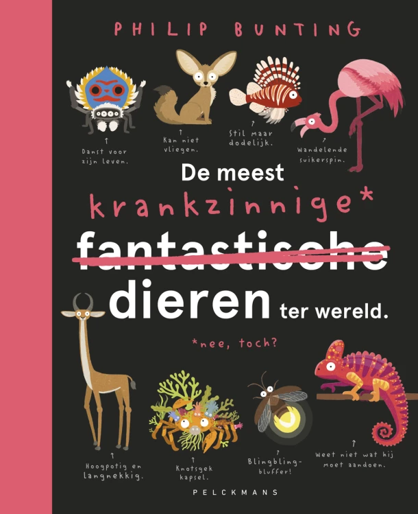 De meest krankzinnige dieren ter wereld – Philip Bunting – boek cover