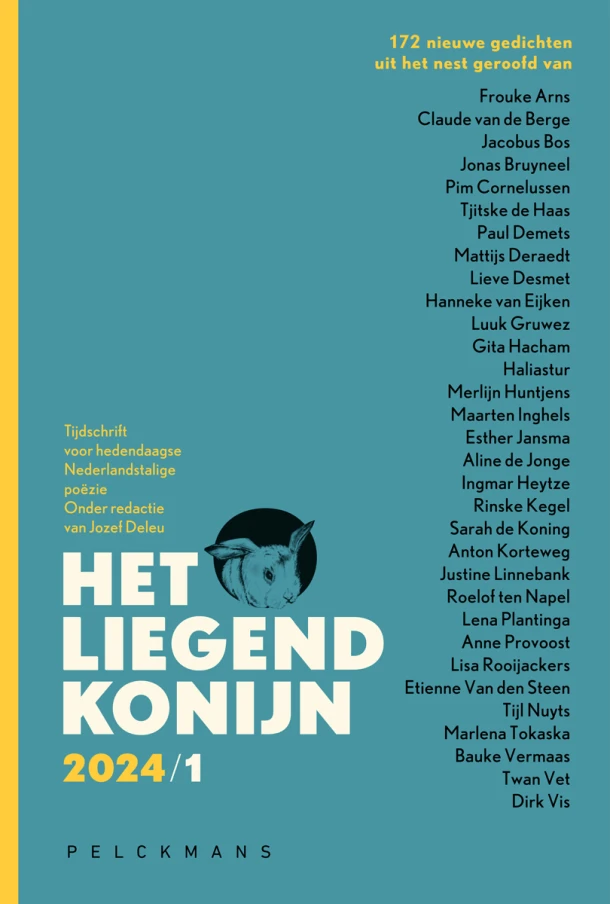Het Liegend Konijn (jg. 22 nr. 1) – Jozef Deleu – boek cover