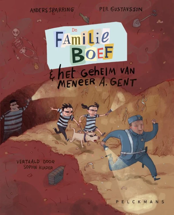 De familie Boef en het geheim van meneer A. Gent – Anders Sparring – boek cover