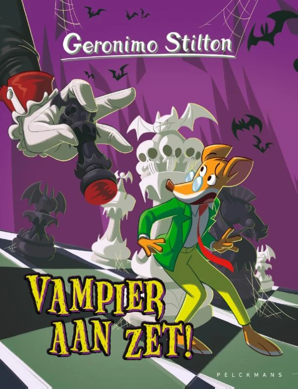 Vampier aan zet! (95) – Geronimo Stilton – boek cover