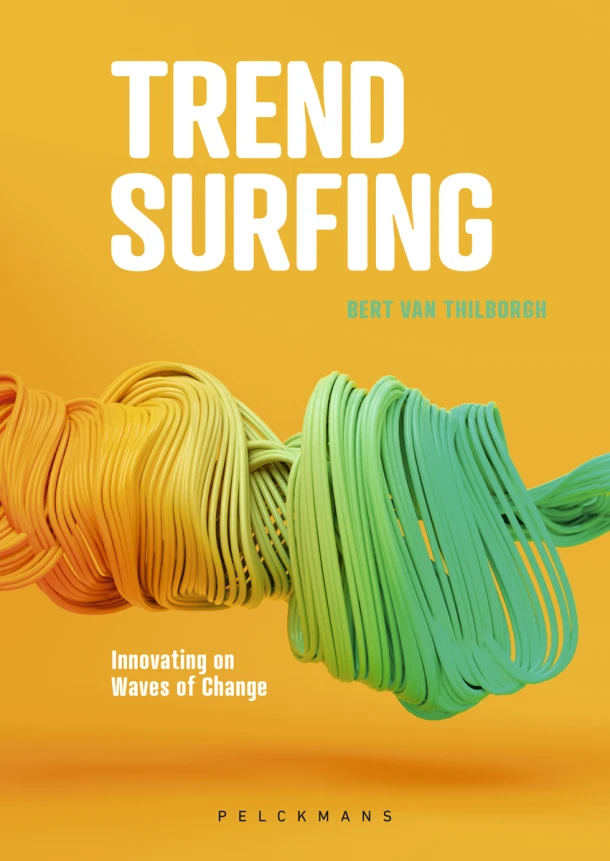 Trendsurfing (Engelse versie) – Bert Van Thilborgh – boek cover