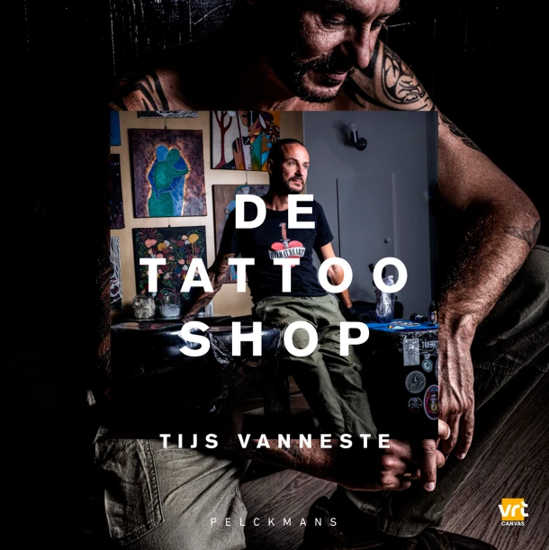 De tattoo shop – Tijs Vanneste – boek cover