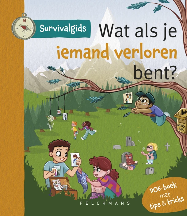 Survivalgids - Wat als je iemand verloren bent? – Lies Scaut – boek cover