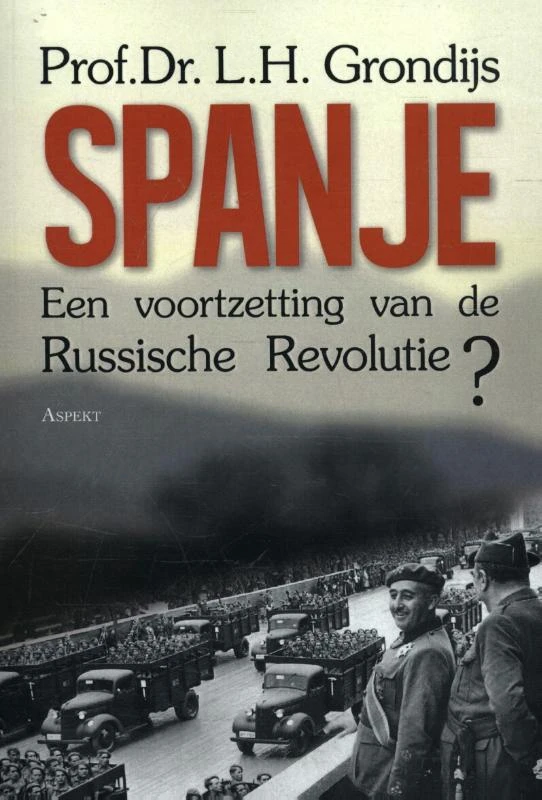 Spanje – L.H. Grondijs – boek cover