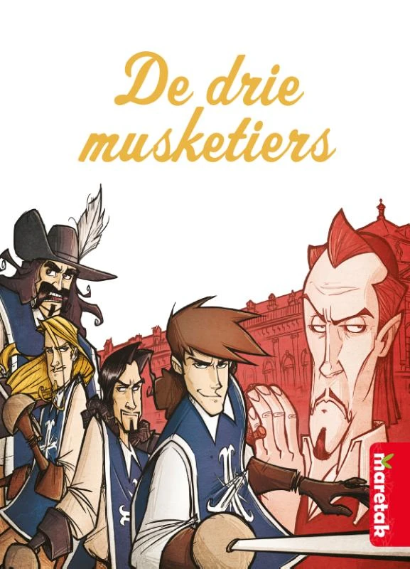 De drie musketiers – Alexandre Dumas – boek cover