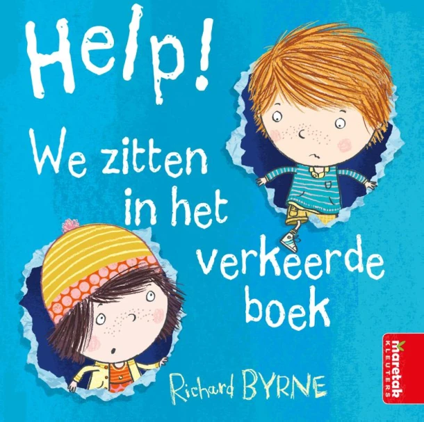 Help! We zitten in het verkeerde boek – Richard Byrne – boek cover