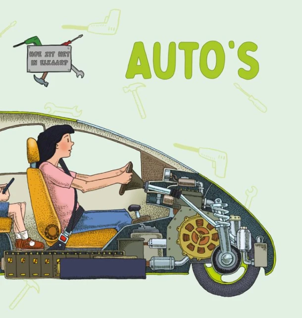 Auto's – David West – boek cover