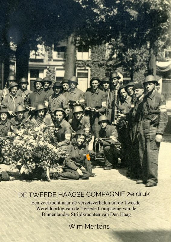 DE TWEEDE HAAGSE COMPAGNIE 2e druk – Wim Mertens – boek cover