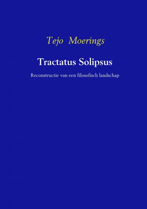 Tractatus Solipsos – Tejo Moerings – boek cover