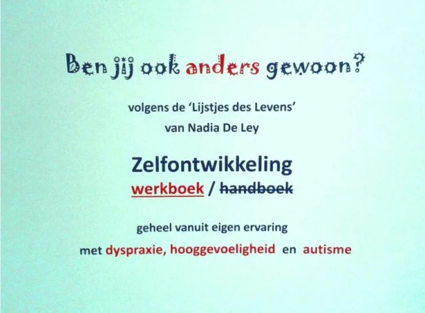 Ben jij ook anders gewoon? – Nadia De Ley – boek cover