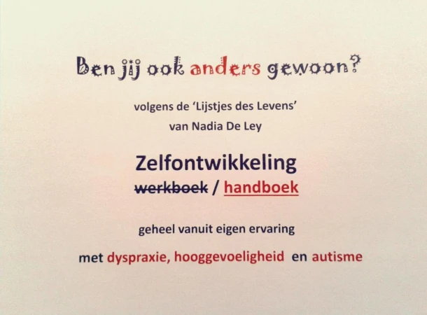 Ben jij ook anders gewoon? – Nadia De Ley – boek cover