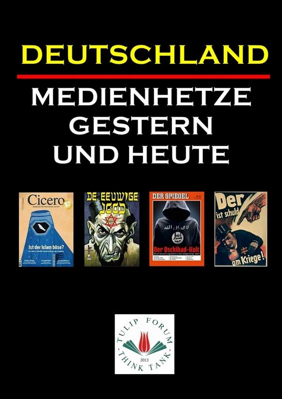 DEUTSCHLAND MEDIENHETZE GESTERN UND HEUTE – boek cover