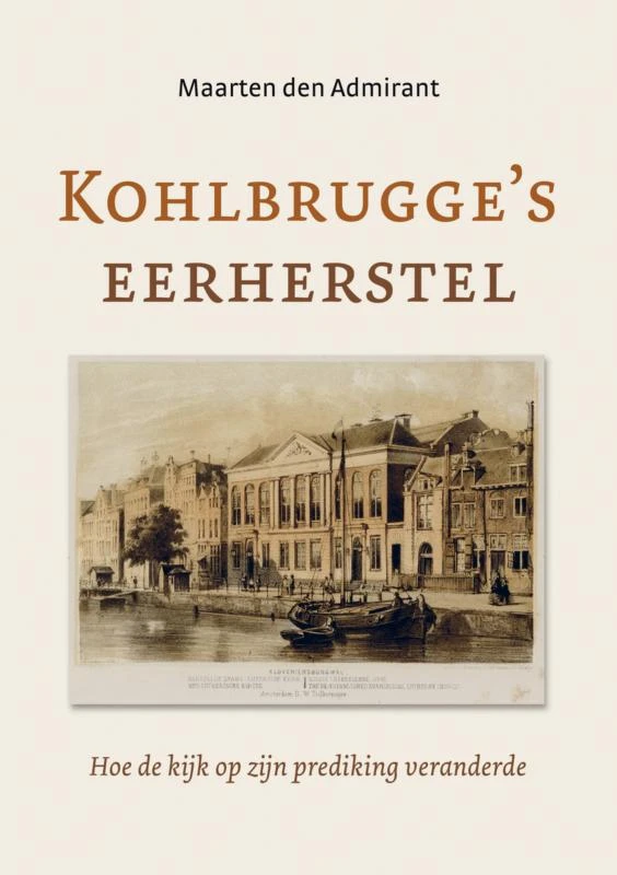 Kohlbrugge's eerherstel – Maarten den Admirant – boek cover