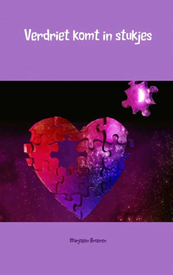 Verdriet komt in stukjes – Marjolein Broeren – boek cover