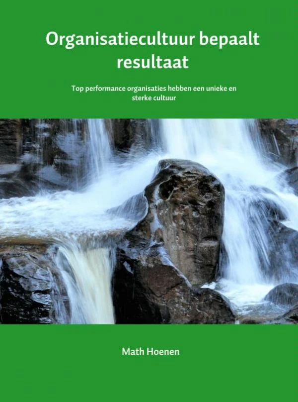 Organisatiecultuur bepaalt resultaat – Math Hoenen – boek cover