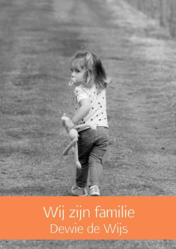 Wij zijn familie – Dewie de Wijs – boek cover