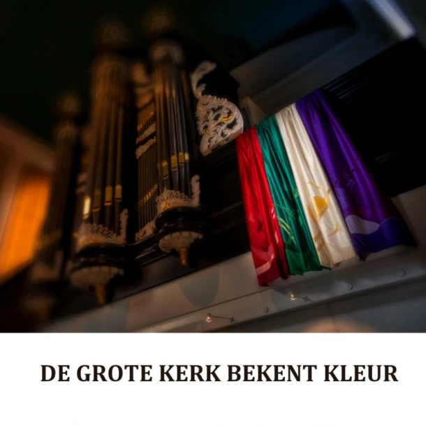 De Grote Kerk-gemeente Emmen bekent kleur – Hans te Winkel – boek cover