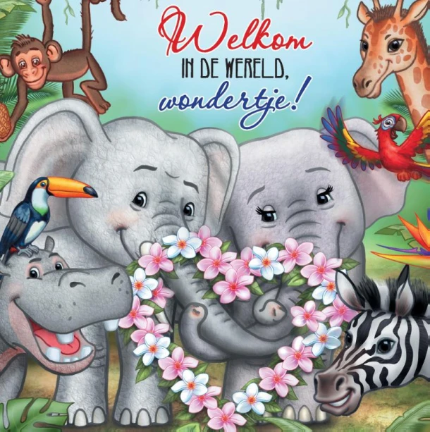 Welkom in de wereld, wondertje! – Lena Sukhoviy – boek cover