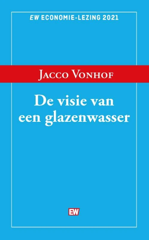 De visie van een glazenwasser – Jacco Vonhof – boek cover