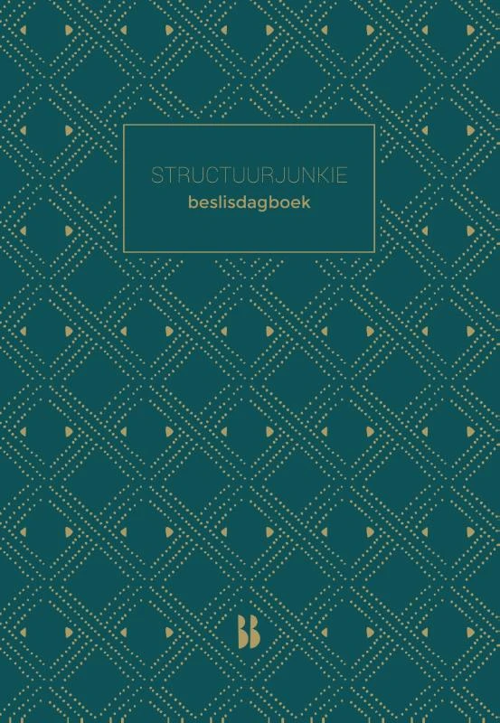 Structuurjunkie Beslisdagboek – Cynthia Schultz – boek cover