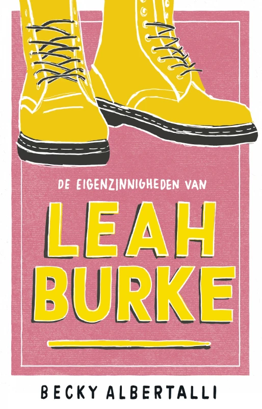 De eigenzinnigheden van Leah Burke – Becky Albertalli – boek cover