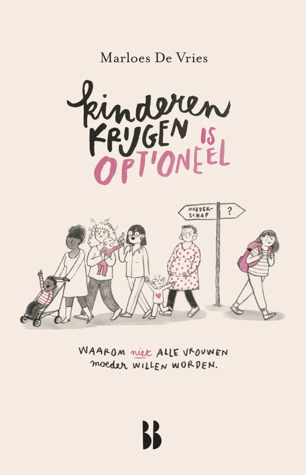 Kinderen krijgen is optioneel – Marloes de Vries – boek cover