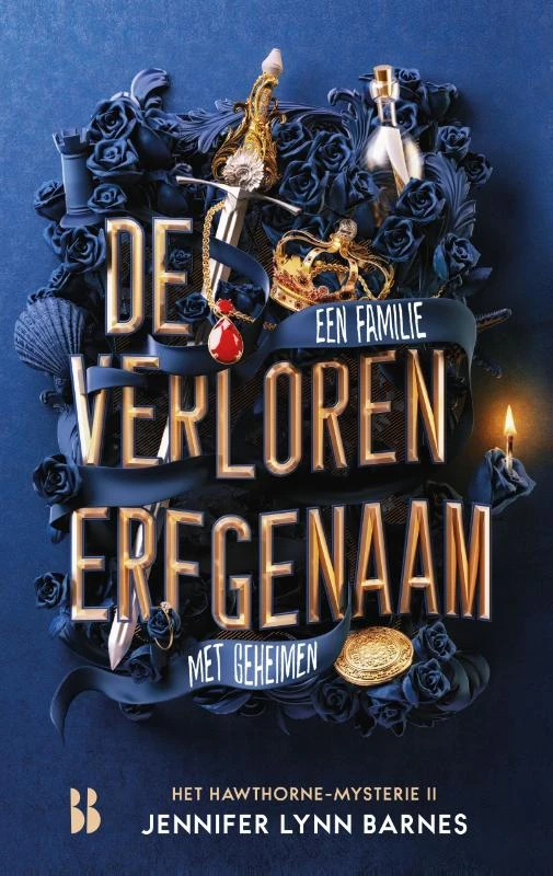 De verloren erfgenaam – Jennifer Lynn Barnes – boek cover