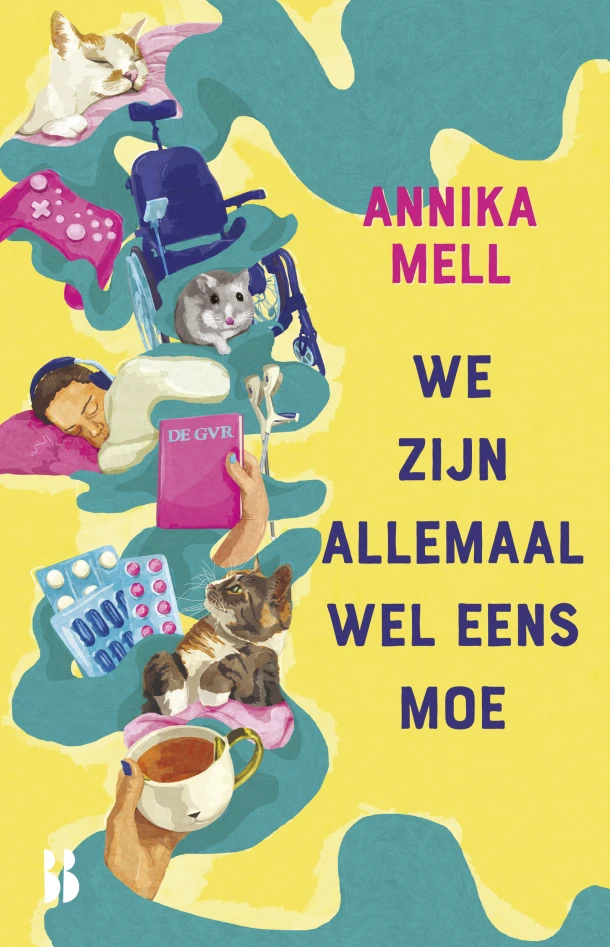 We zijn allemaal wel eens moe – Annika Mell – boek cover