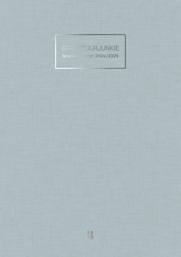 Structuurjunkie-lerarenplanner 2024/2025 – Cynthia Schultz – boek cover