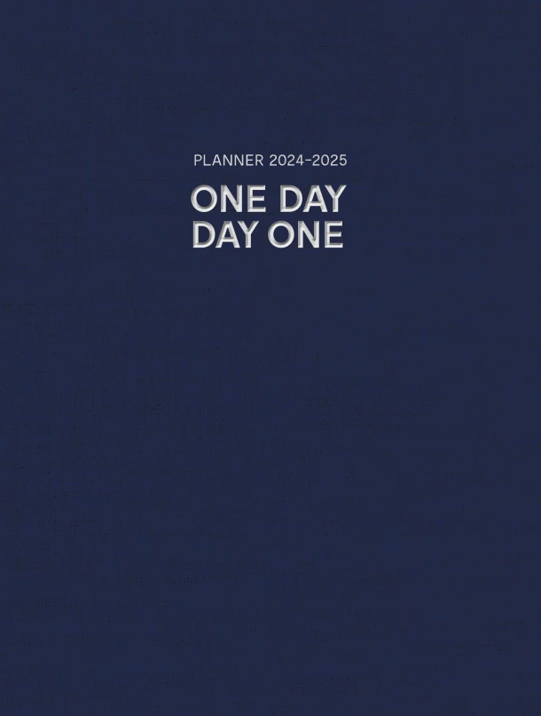 One Day, Day One planner 2024-2025 – DAY1 – boek cover
